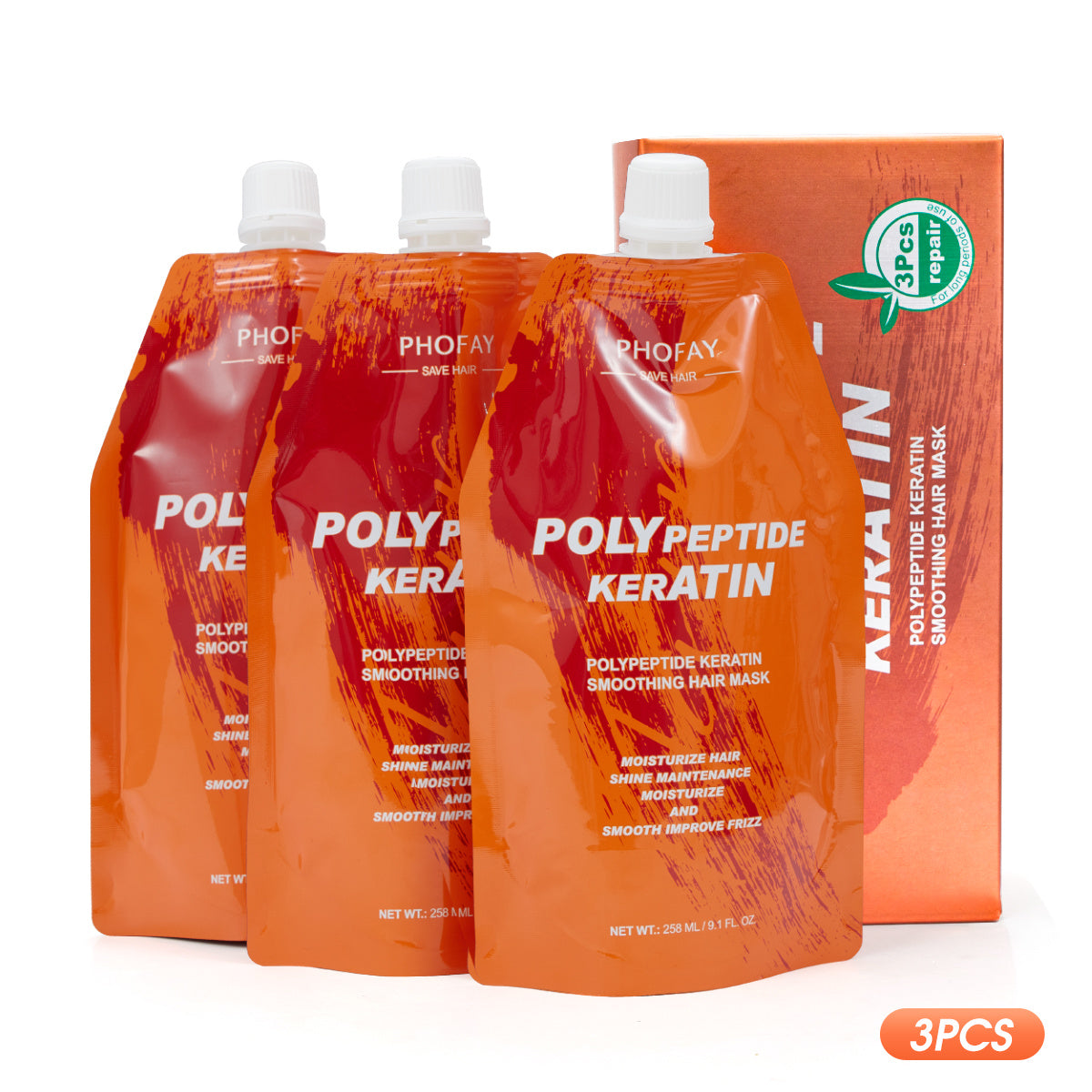 CRÈME DE RESTAURATION POLY KÉRATINE BURNT POLY PHOFAY USA