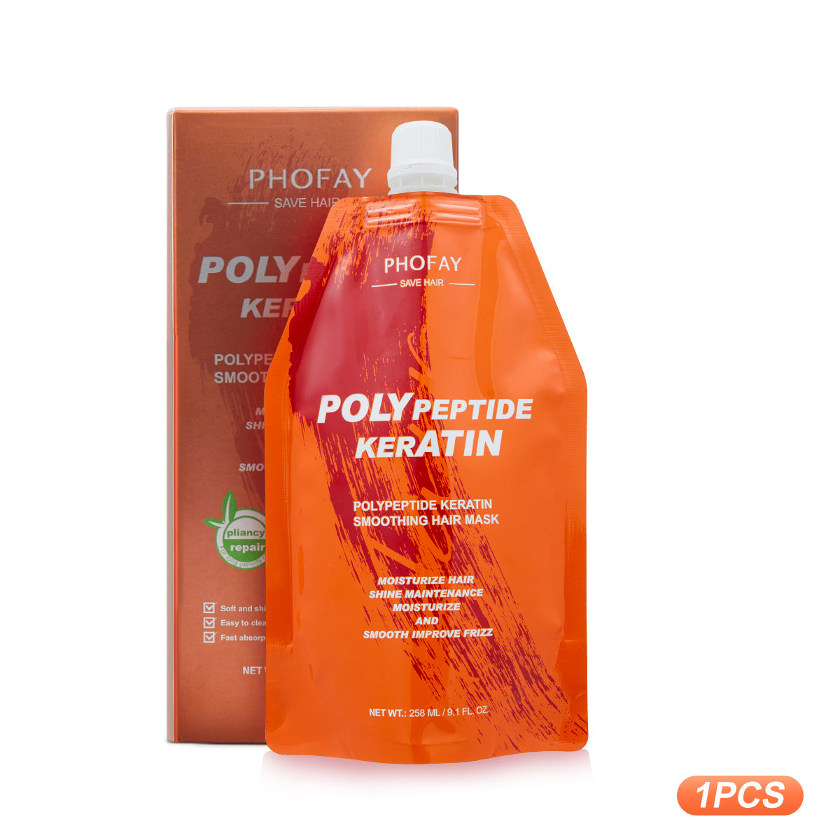 CRÈME DE RESTAURATION POLY KÉRATINE BURNT POLY PHOFAY USA