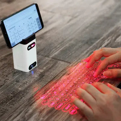 Clavier et Souris Sans fil Laser De Projection Virtuel  Bluetooth USA