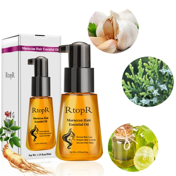 R top R Huile essentielle naturel de soins capillaires réparation et renforce vos cheveux