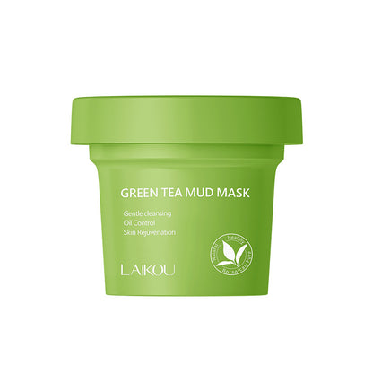 Masque Naturel de boue au thé vert nettoyant, hydratant et nourrissant KAOLIN