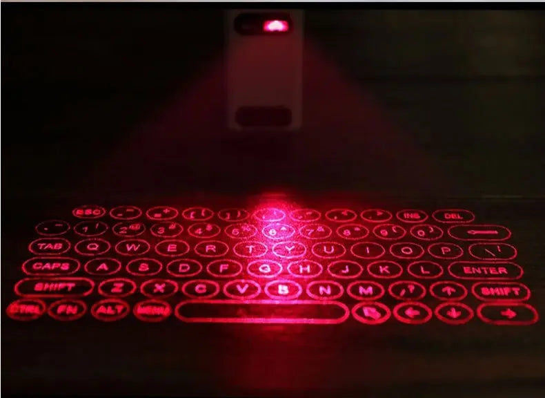 Clavier et Souris Sans fil Laser De Projection Virtuel  Bluetooth USA