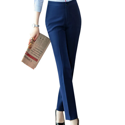 Pantalon droit slim amincissant femme DesignerShop